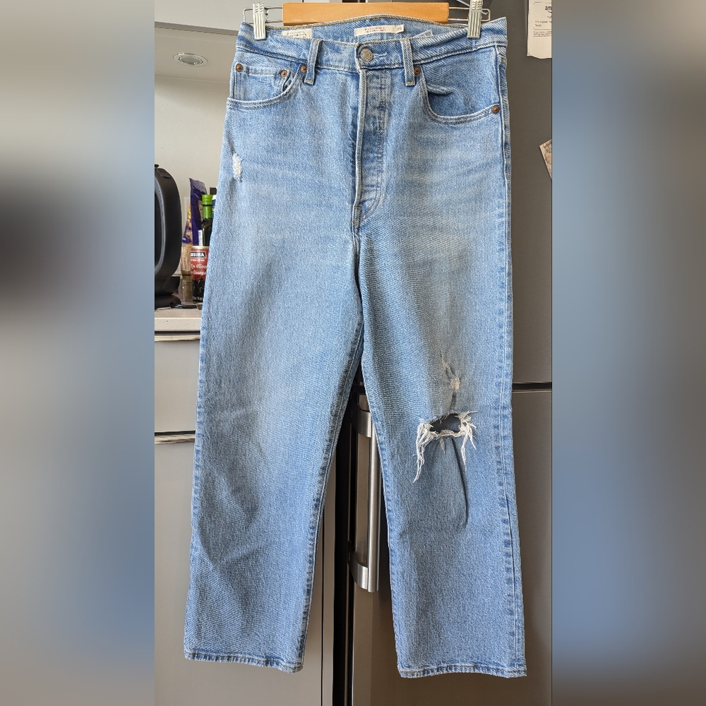 Levi's Ribcage Straight 29 with Stretch